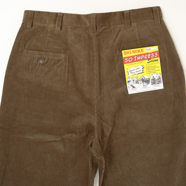 bigmike ビッグマイク 102447300 Classic Corduroy Pants メンズ コーデュロイ パンツ ボトムス の画像