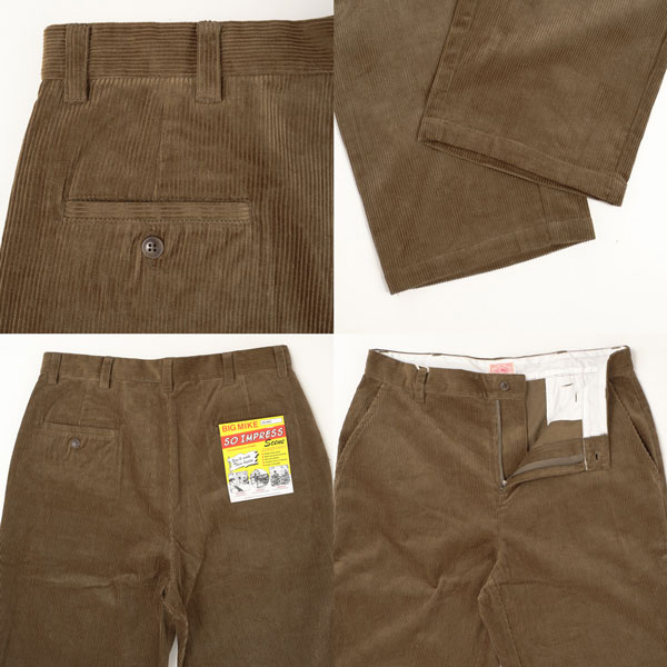 bigmike ビッグマイク 102447300 Classic Corduroy Pants メンズ コーデュロイ パンツ ボトムス の画像