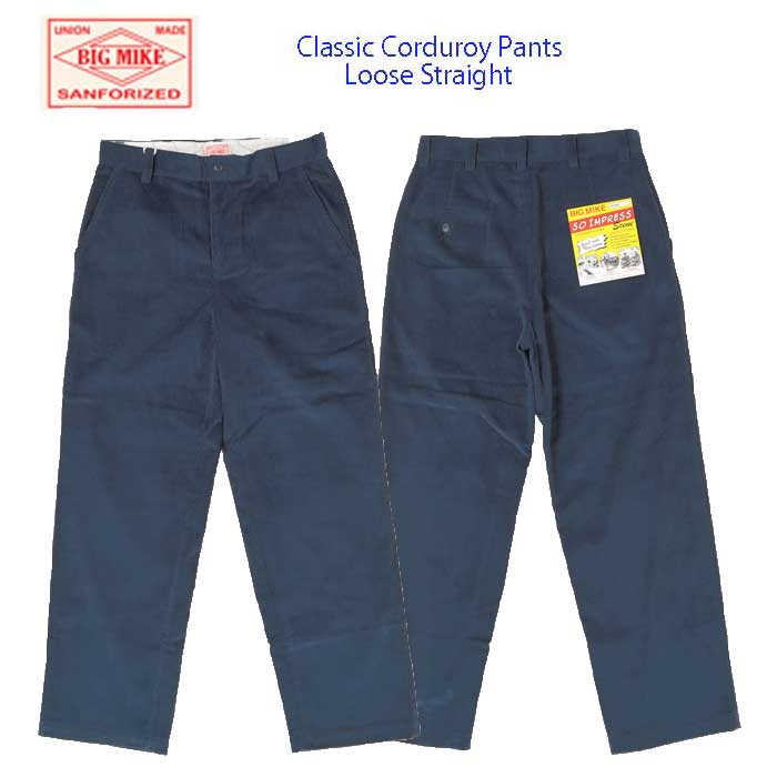 bigmike ビッグマイク 102447300 Classic Corduroy Pants メンズ コーデュロイ パンツ ボトムス の画像