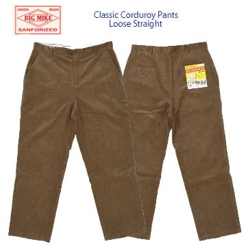 bigmike ビッグマイク 102447300 Classic Corduroy Pants メンズ コーデュロイ パンツ ボトムス の画像