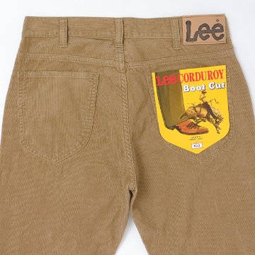 Lee 01020　ブーツカット　アメリカンスタンダード　ジーンズ　 素材　綿100% Bootcut コーディロイ　パンツ　フレアー　コール天　ブーツカットの画像