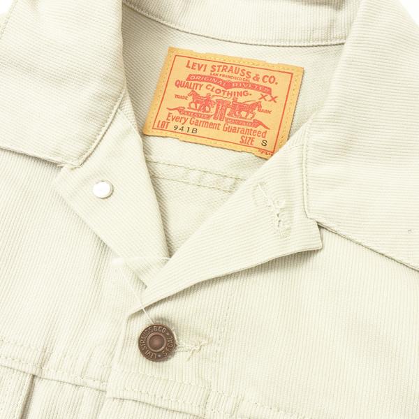 LEVI'S Vintage　Clothing  1999年の復刻生産品）70941-1822   バレンシア工場　555　スーパーコードピケジャケット   カルフォルニアンズ　デッドストックの画像