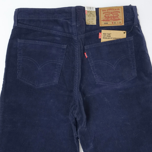 リーバイス LEVI'S  デッドストック 508 ストレート コーデュロイ メンズ ボトムス 暖パン 秋 冬の画像