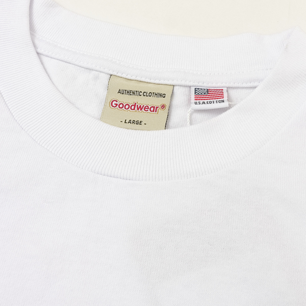 Goodwear グッドウェア 2W7-2500 USAコットン 無地ポケット Tee メンズ レディース ユニセックス 春 夏 Tシャツ カジュアル 半袖 シャツ コットン 綿 肉厚 の画像