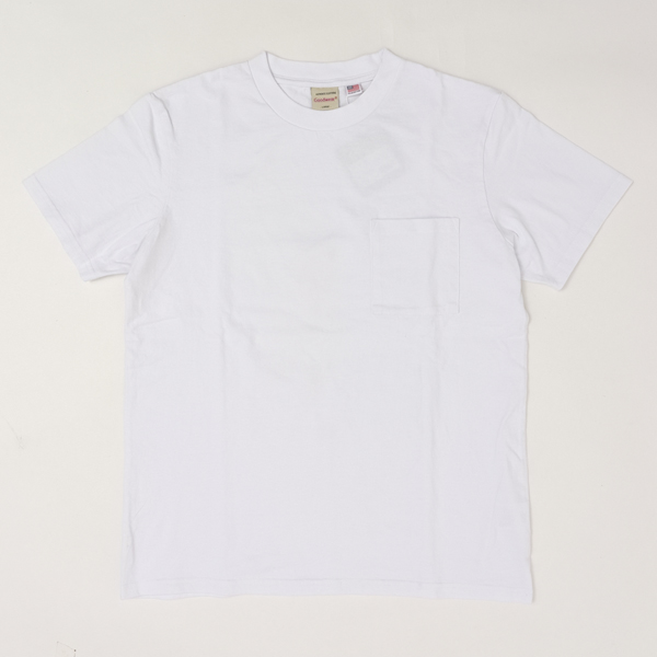 Goodwear グッドウェア 2W7-2500 USAコットン 無地ポケット Tee メンズ レディース ユニセックス 春 夏 Tシャツ カジュアル 半袖 シャツ コットン 綿 肉厚 の画像