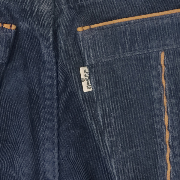 Levi's リーバイス 20639 deadstock ブーツカット フレアー コーデュロイ 白タブ 日本製 ウイングチップ movin on ウエスト27インチ L34の画像