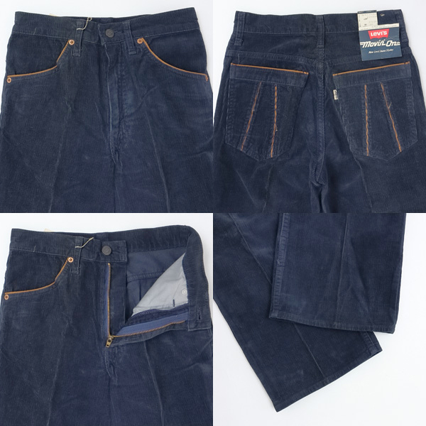 Levi's リーバイス 20639 deadstock ブーツカット フレアー コーデュロイ 白タブ 日本製 ウイングチップ movin on ウエスト27インチ L34の画像