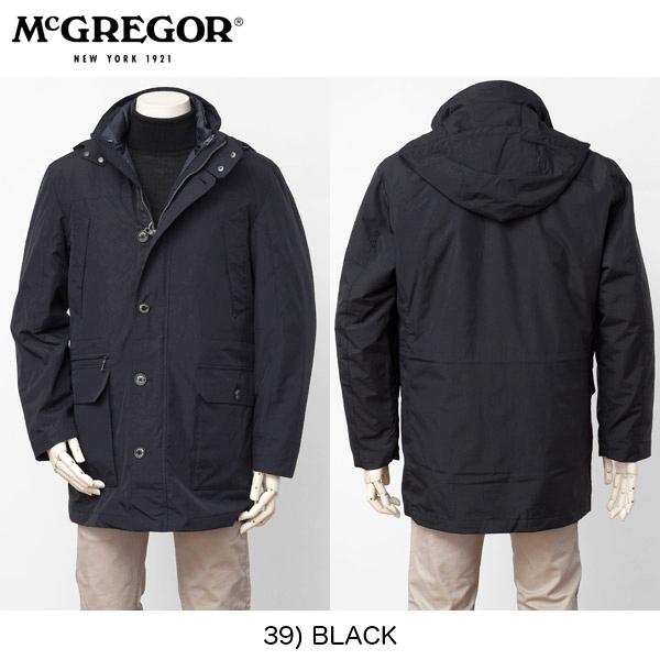 McGREGOR(マグレガー)メンズ 　3WAYハーフダウンジャケット DIAPLEX素材　111129601　/　６つの多機能仕様ジャケットの画像
