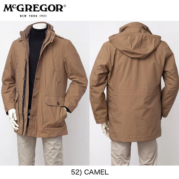 McGREGOR(マグレガー)メンズ 　3WAYハーフダウンジャケット DIAPLEX素材　111129601　/　６つの多機能仕様ジャケットの画像
