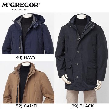 McGREGOR(マグレガー)メンズ 　3WAYハーフダウンジャケット DIAPLEX素材　111129601　/　６つの多機能仕様ジャケットの画像