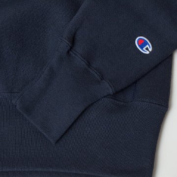 チャンピオン（champion) リバースウィーブ　クルーネックスウェット BOSTONロゴ  C5-Q001ユニセックスの画像