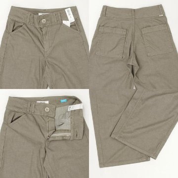 Something サムシング ss135 COOL セーラー セミワイド デニムパンツ レディース パンツ ストレッチ 春夏 涼しい 日本製 の画像