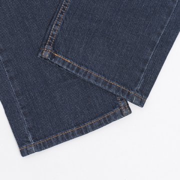 リーバイス 505 00505-2195 95)NAIL LOOP KNOT ダークユーズド　L36　股下91cm  レギュラー ストレート USA import 脚長 ジーンズの画像