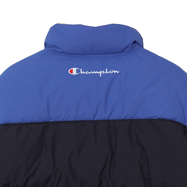 チャンピオン（champion) 　アクションスタイルダウンジャケット　ビックロゴ　スポーツミックスの画像