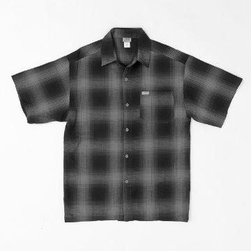 CALTOP キャルトップ OMBRE CHECK SHIRTS 半袖オンブレチェック シャツ メンズ トップス の画像
