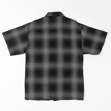 CALTOP キャルトップ OMBRE CHECK SHIRTS 半袖オンブレチェック シャツ メンズ トップス の画像