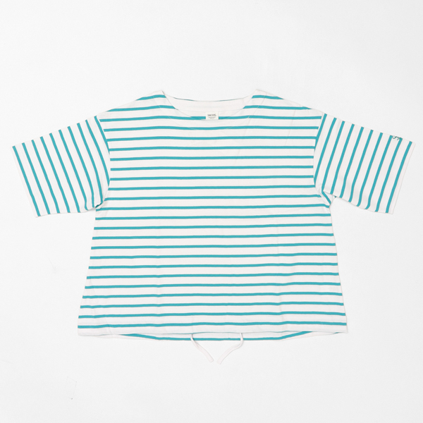 サムシング something st671 バスクシャツ ボーダー Tシャツ レディース トップス 綿100％ ドライタッチ の画像