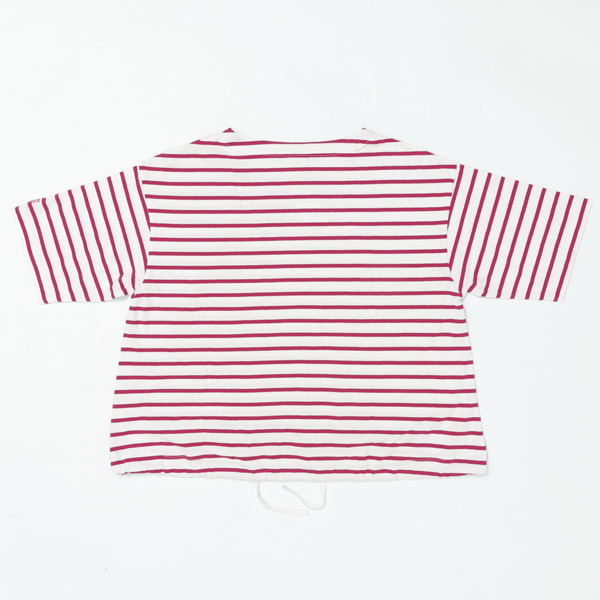 サムシング something st671 バスクシャツ ボーダー Tシャツ レディース トップス 綿100％ ドライタッチ の画像