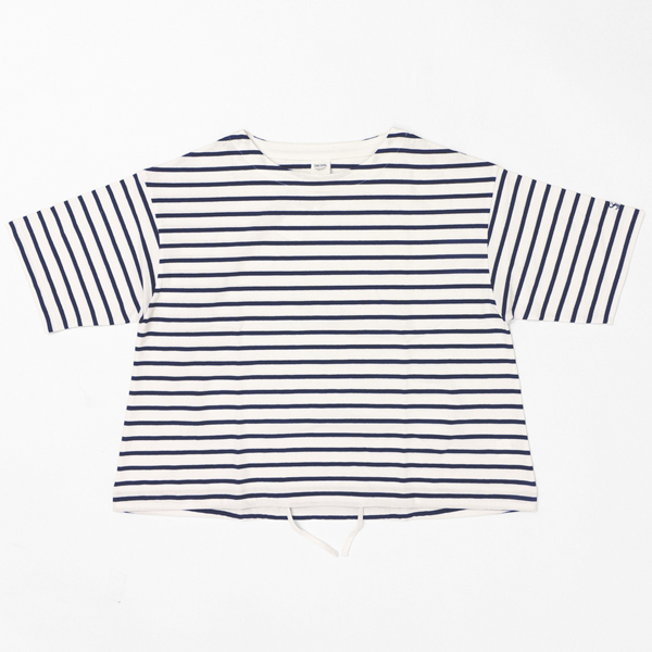 サムシング something st671 バスクシャツ ボーダー Tシャツ レディース トップス 綿100％ ドライタッチ の画像