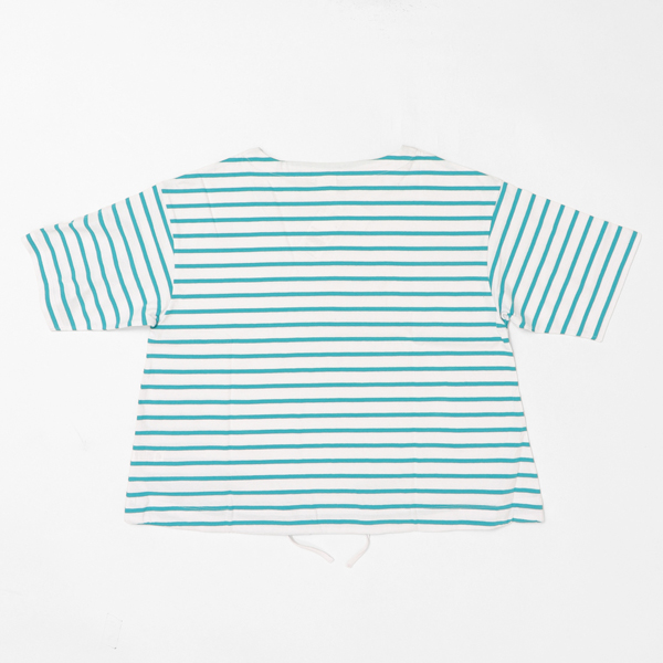 サムシング something st671 バスクシャツ ボーダー Tシャツ レディース トップス 綿100％ ドライタッチ の画像