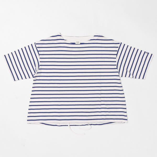 サムシング something st671 バスクシャツ ボーダー Tシャツ レディース トップス 綿100％ ドライタッチ の画像