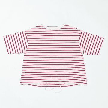 サムシング something st671 バスクシャツ ボーダー Tシャツ レディース トップス 綿100％ ドライタッチ の画像