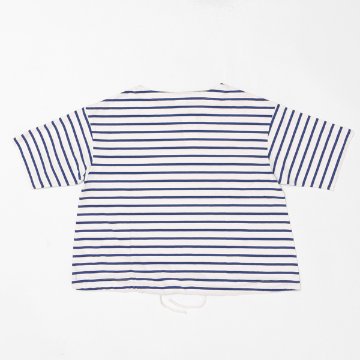 サムシング something st671 バスクシャツ ボーダー Tシャツ レディース トップス 綿100％ ドライタッチ の画像