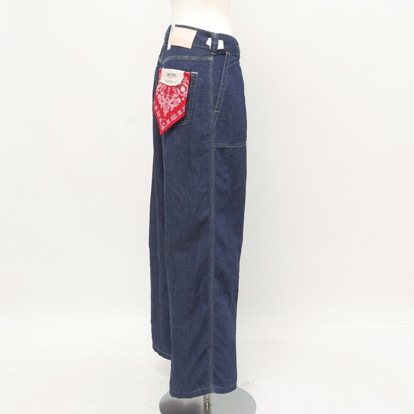 Something サムシング sn1005 LINEN PAINTER WIDE リネン ペインター ワイド レディース 日本製 の画像
