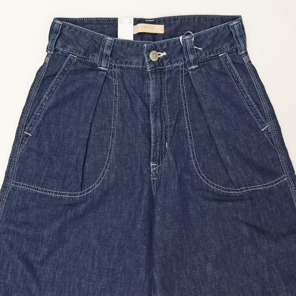 Something サムシング sn1005 LINEN PAINTER WIDE リネン ペインター ワイド レディース 日本製 の画像
