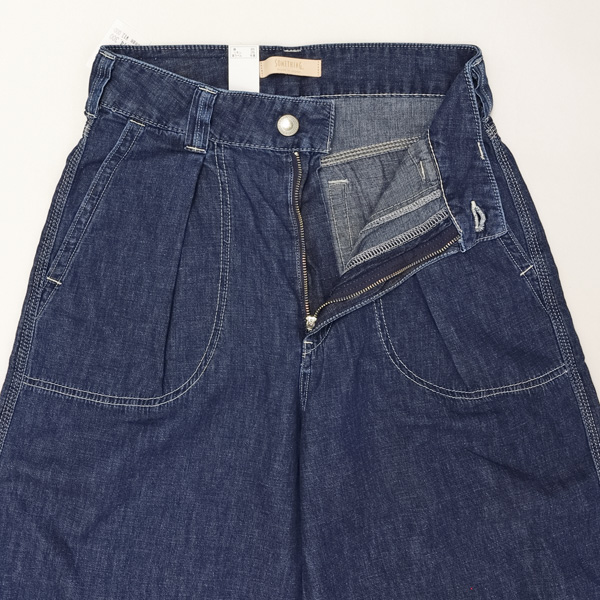 Something サムシング sn1005 LINEN PAINTER WIDE リネン ペインター ワイド レディース 日本製 の画像