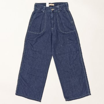 Something サムシング sn1005 LINEN PAINTER WIDE リネン ペインター ワイド レディース 日本製 の画像
