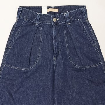 Something サムシング sn1005 LINEN PAINTER WIDE リネン ペインター ワイド レディース 日本製 の画像