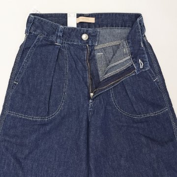 Something サムシング sn1005 LINEN PAINTER WIDE リネン ペインター ワイド レディース 日本製 の画像