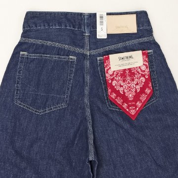 Something サムシング sn1005 LINEN PAINTER WIDE リネン ペインター ワイド レディース 日本製 の画像