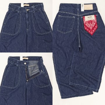 Something サムシング sn1005 LINEN PAINTER WIDE リネン ペインター ワイド レディース 日本製 の画像