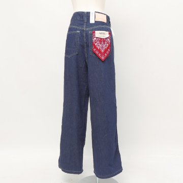 Something サムシング sn1005 LINEN PAINTER WIDE リネン ペインター ワイド レディース 日本製 の画像