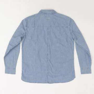 LEVI'S リーバイス a7224-00 ワークシャツ トップス シャツ メンズ 長袖 デニム ロングスリーブ の画像