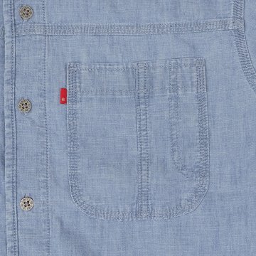 LEVI'S リーバイス a7224-00 ワークシャツ トップス シャツ メンズ 長袖 デニム ロングスリーブ の画像