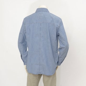 LEVI'S リーバイス a7224-00 ワークシャツ トップス シャツ メンズ 長袖 デニム ロングスリーブ の画像