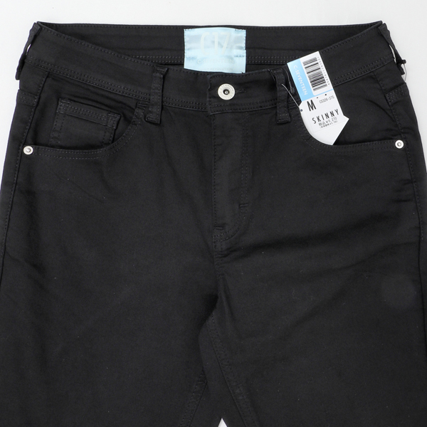 C17 cs326 COOL 実感さらさら涼し サマー スキニー パンツ レディース SKINNY DENIM ストレッチ の画像