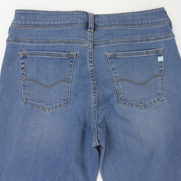 C17 cs326 COOL 実感さらさら涼し サマー スキニー パンツ レディース SKINNY DENIM ストレッチ の画像