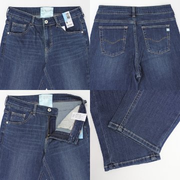 C17 cs326 COOL 実感さらさら涼し サマー スキニー パンツ レディース SKINNY DENIM ストレッチ の画像