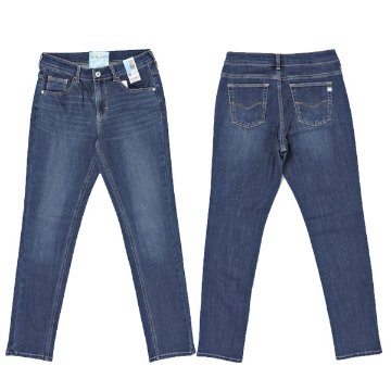 C17 cs326 COOL 実感さらさら涼し サマー スキニー パンツ レディース SKINNY DENIM ストレッチ の画像