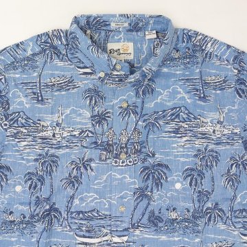 reynspooner レインスプーナー　ISLAND PARADISE BF 125-6221 Spooner Kloth But BUTTON FTONT 前開き アロハ シャツ　ハワイ 夏 半袖の画像