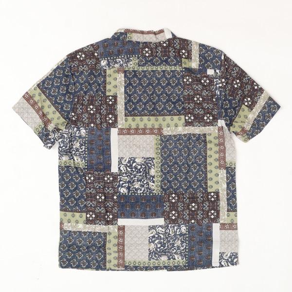  Levis リーバイス 72625-0110 The Sunset Camp Shirt 10)DRESS BLUE　サンセットキャンプシャツ　半袖シャツ　アロハシャツ　開襟の画像