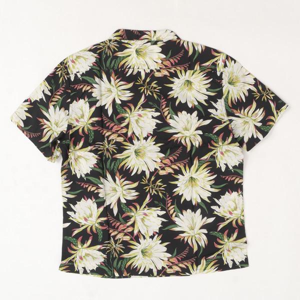 Levis リーバイス 72625-0116 The Sunset Camp Shirt 16)JET BLACK 　サンセットキャンプシャツ　半袖シャツ　アロハシャツ　開襟の画像