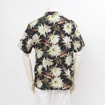 Levis リーバイス 72625-0116 The Sunset Camp Shirt 16)JET BLACK 　サンセットキャンプシャツ　半袖シャツ　アロハシャツ　開襟の画像