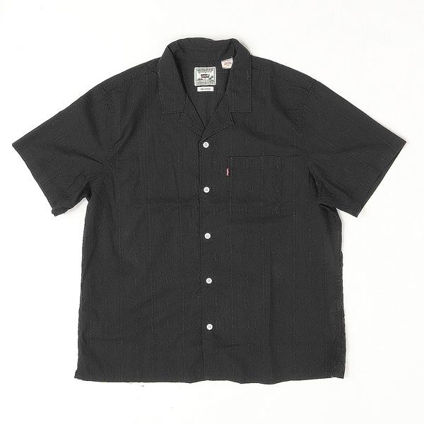 Levis リーバイス 72625-0115 The Sunset Camp Shirt  EMBER DETAIL STRIOE V3  　サンセットキャンプシャツ　半袖シャツ　アロハシャツ　開襟の画像