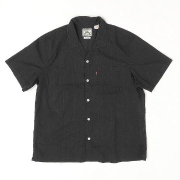 Levis リーバイス 72625-0115 The Sunset Camp Shirt  EMBER DETAIL STRIOE V3  　サンセットキャンプシャツ　半袖シャツ　アロハシャツ　開襟の画像