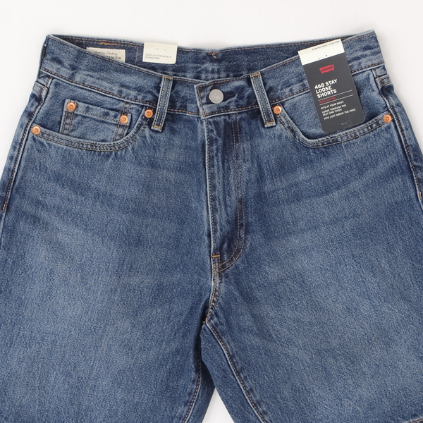 LEVI'S リーバイス A8461-00 468 LOOSE SHORTS メンズ ショートパンツ バギー カーゴ 短パン 半ズボン の画像
